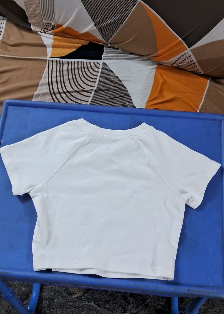 Bonkers Plain White Tee