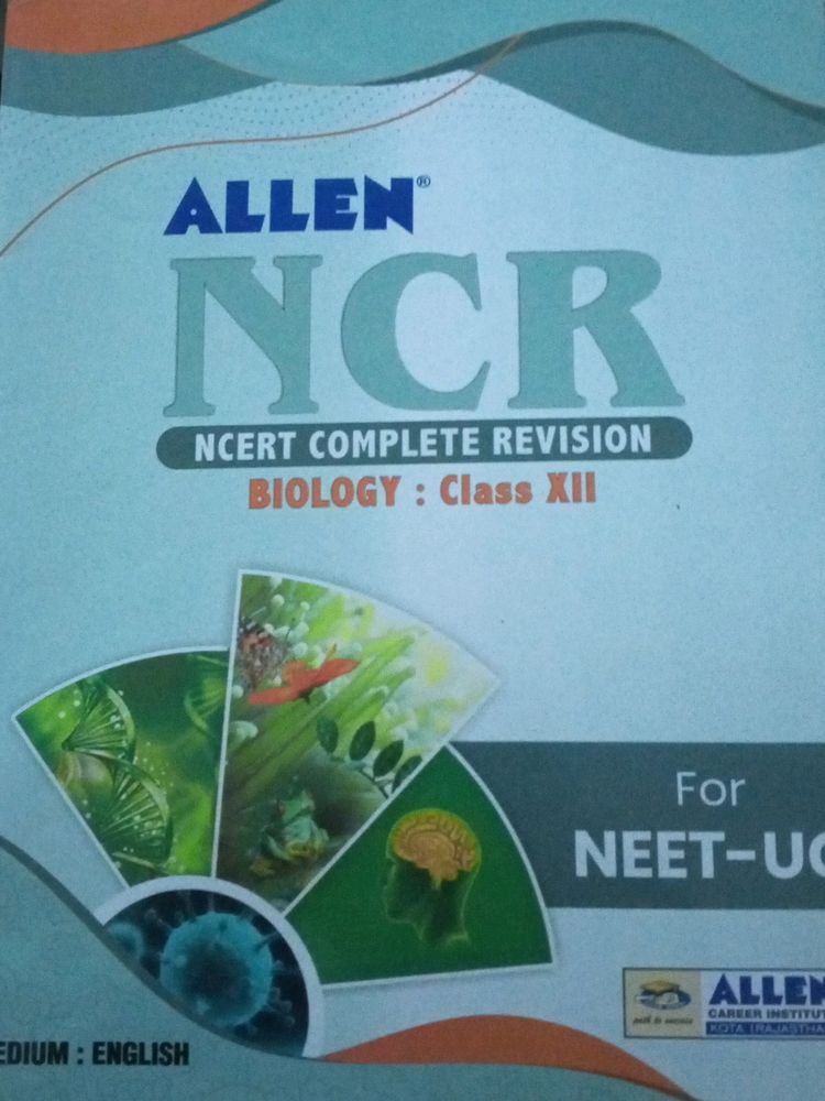 NCR Class 12th Biology