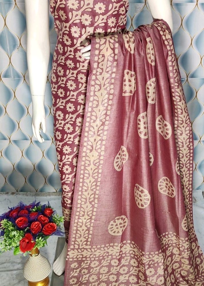 Bhagalpuri Khadi Silk Dress Material