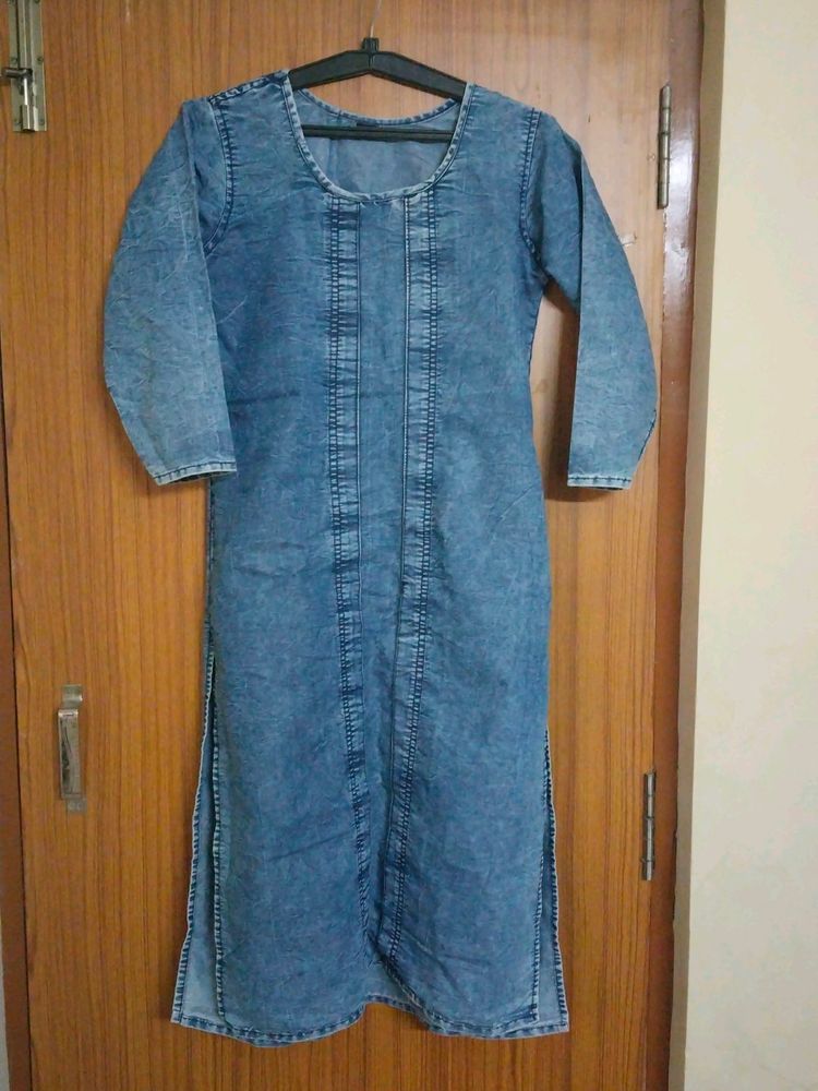 Denim Kurti