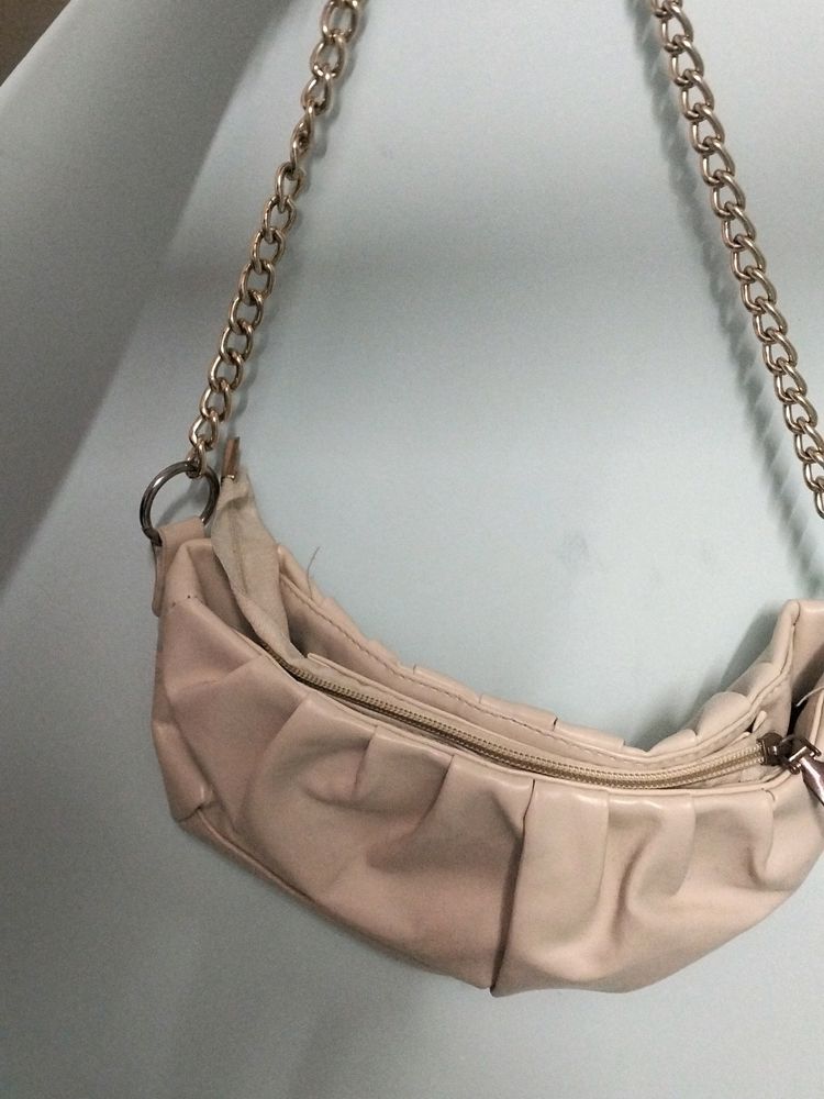 Beautiful Beige Handbag