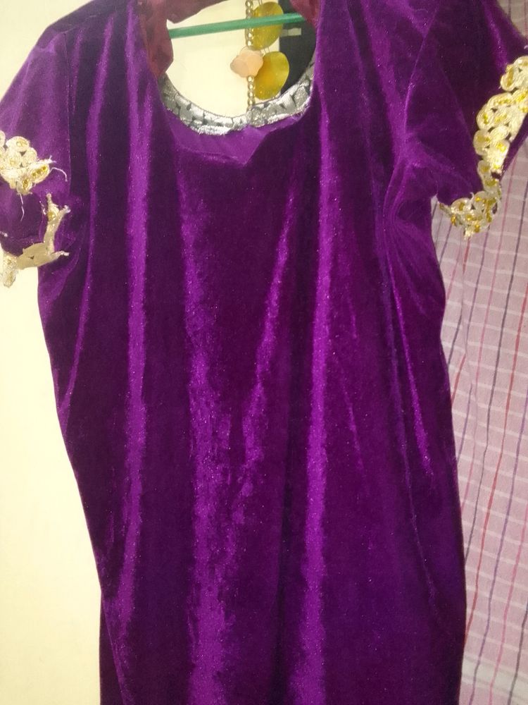 Velvet Kurti