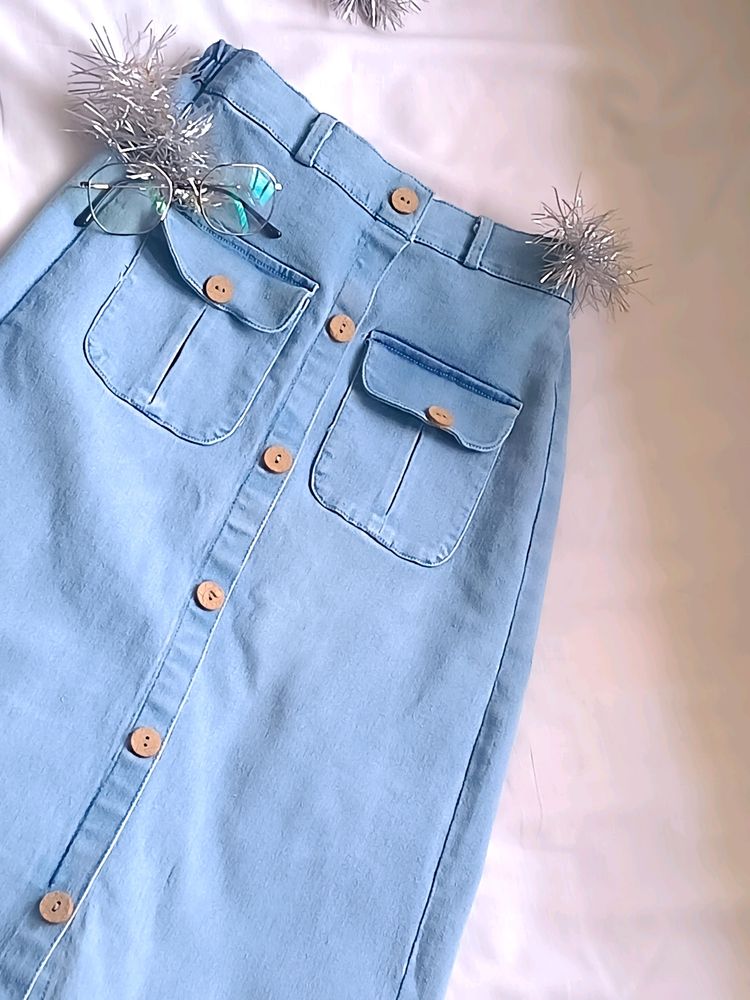 Denim Skirt