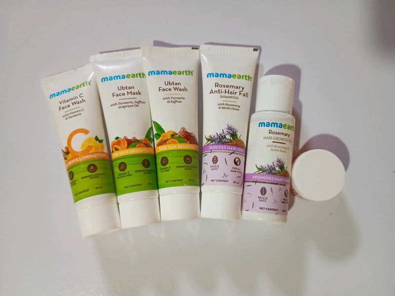 New 5 Mamaearth Products