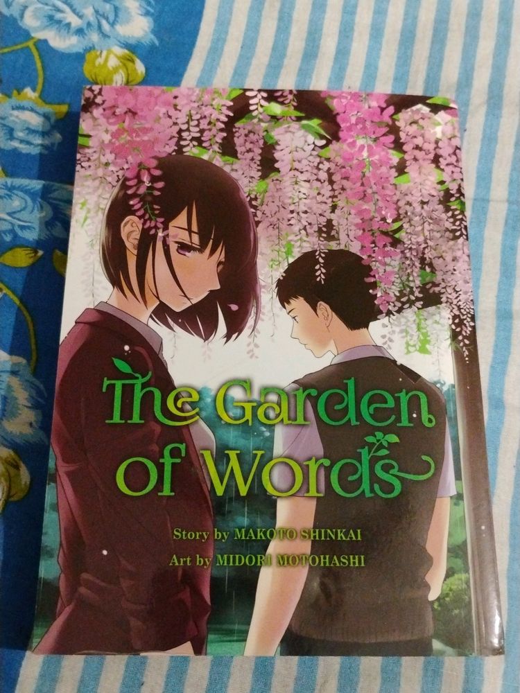 Original Garden Of Words Manga Anime Book Novel