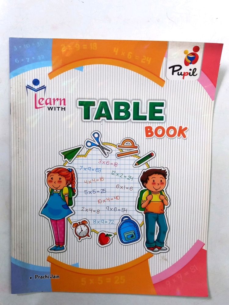 Tables Book 2-40 Best For Kids Upto 12 Years