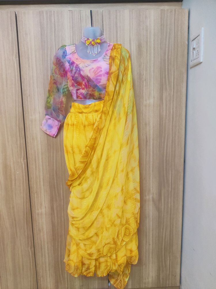 Haldi Special Lahenga Choli