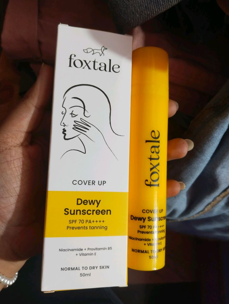 Foxtale Dewy Sunscreen