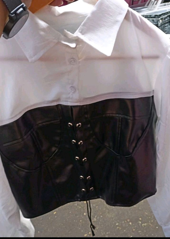 Price Drop Leather Corset