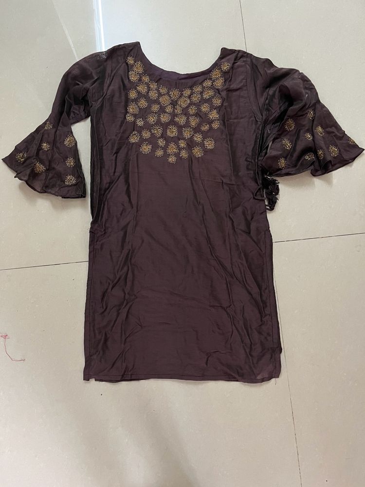 Ethnic Kurti With Plazzo