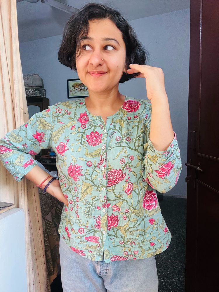 Short Kurti Cum Top 💖