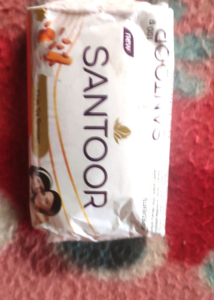 Santoor Soap, Pack -2, Only New