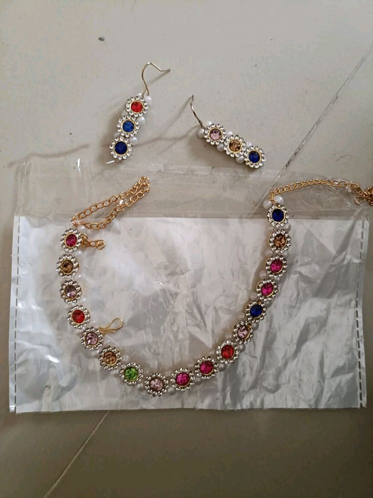 Multi Colour Chocker