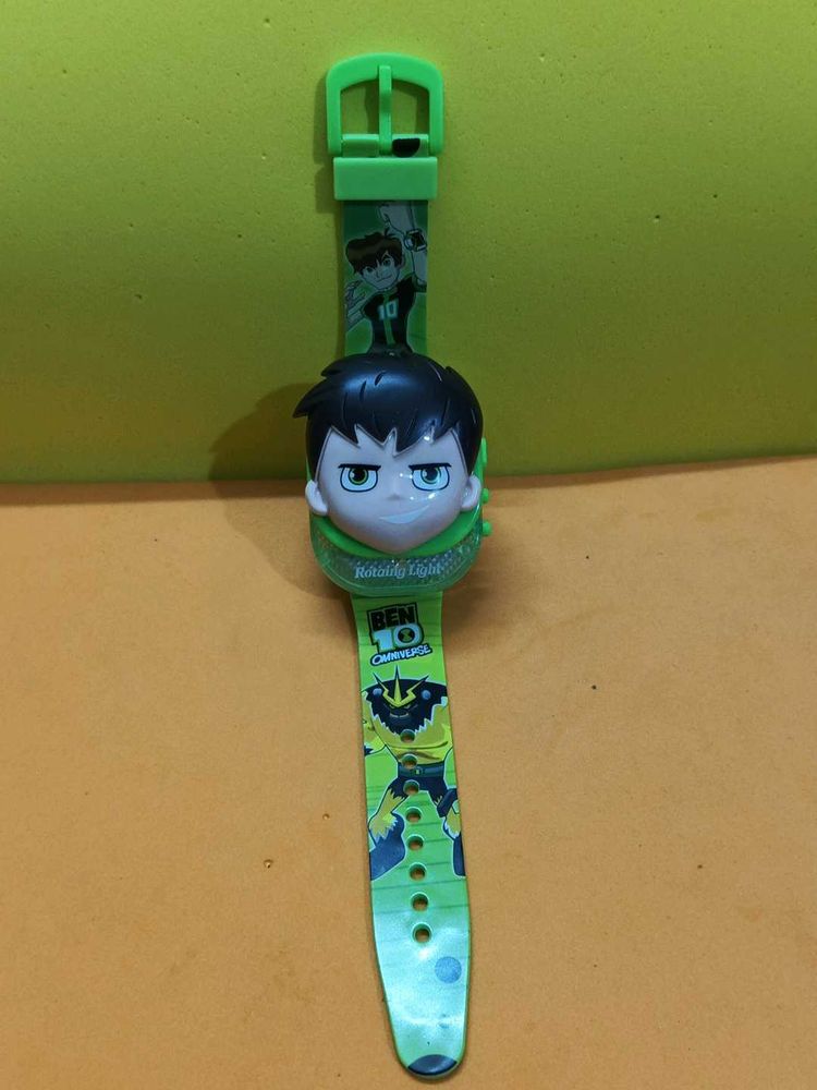 Ben 10 Theme Clip Watch With Music & Light