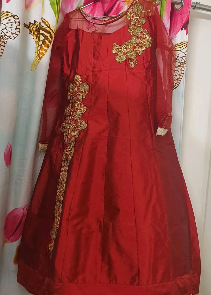 Kurta And Skirt Set