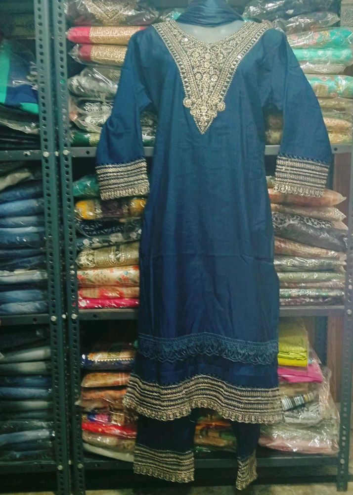 Party Wear Kurti Set