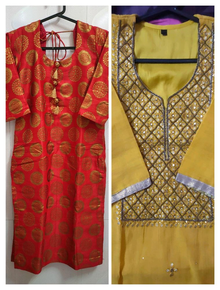 2 Party Wear Kurtas