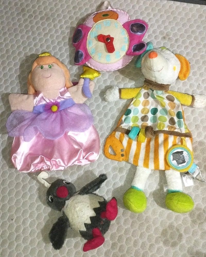 Branded Soft Toys Combo Of 4