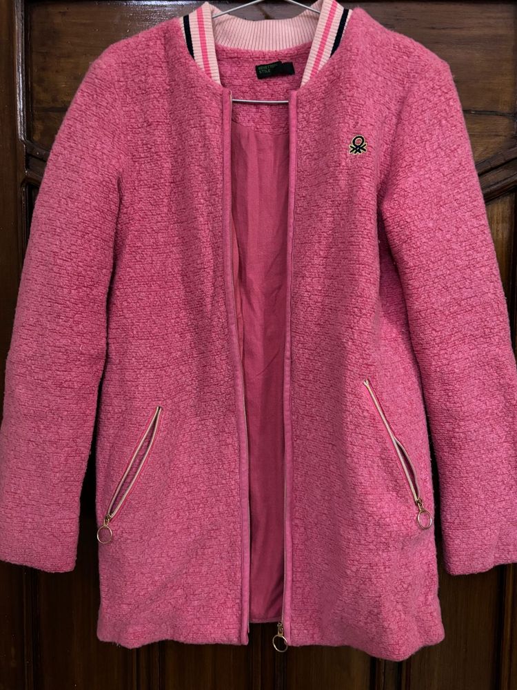 Rose Pink  Benetton Coat