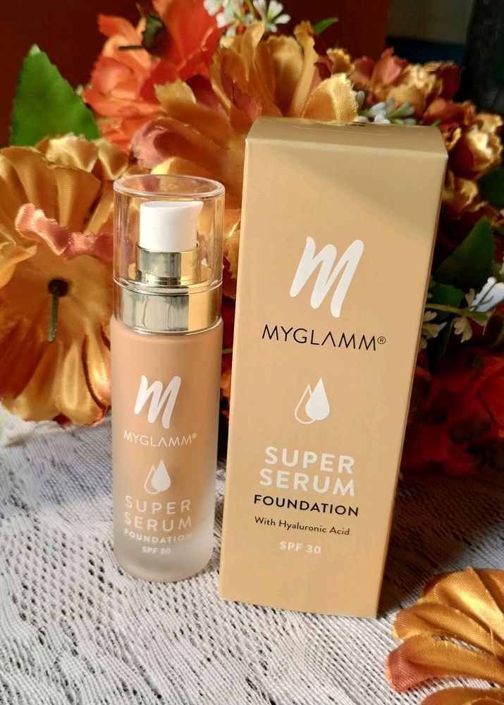 🆕MyGlamm Super Serum Foundation - 401W Toffee