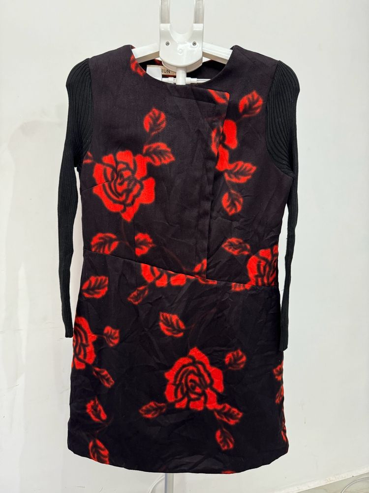 Ladies Flower Printed Top M