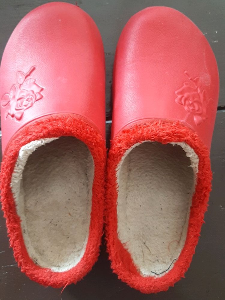 Red Winter Shoes