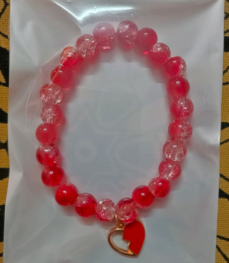 Glass Beads Charms Bracelet