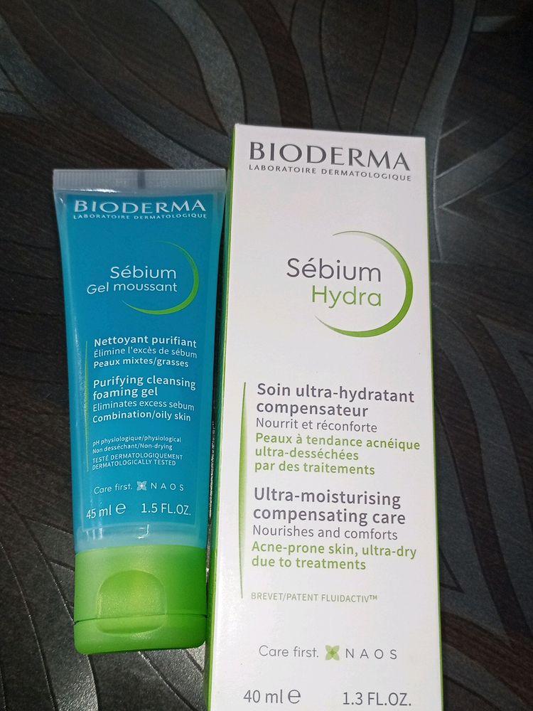 Bioderma Sebium Gel Moussant & Hydra Moisturizer