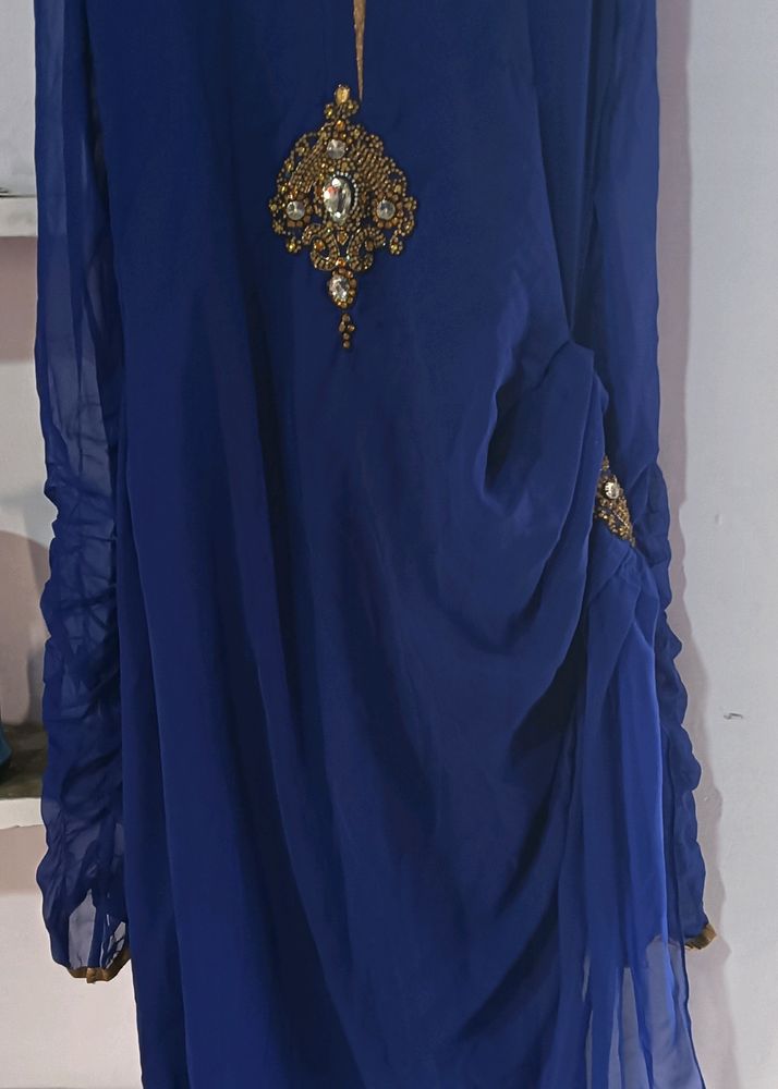 Very Beautifu Stylish l Blue Dress