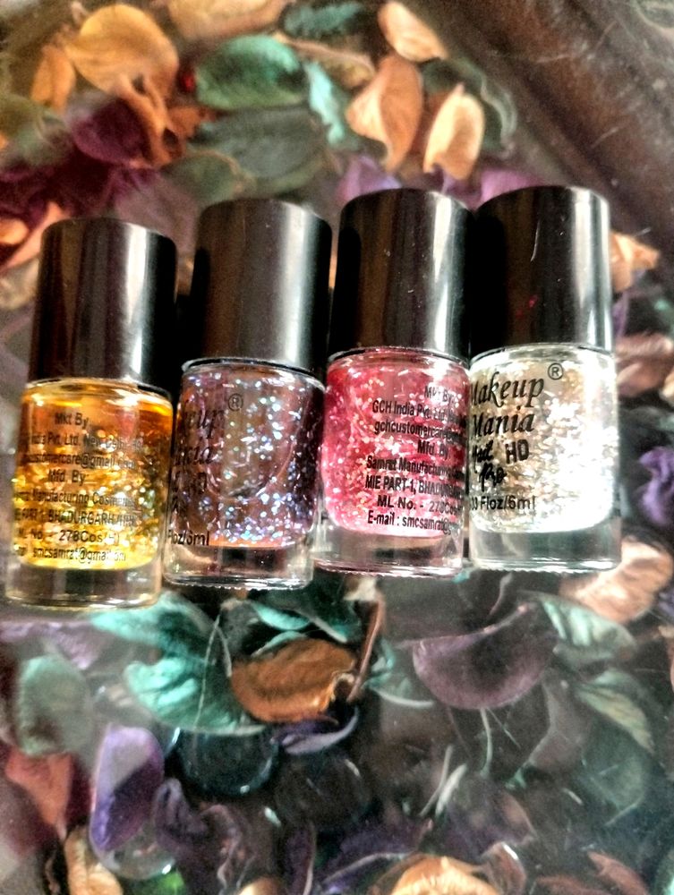 4 Gliter Nail Polish 💅