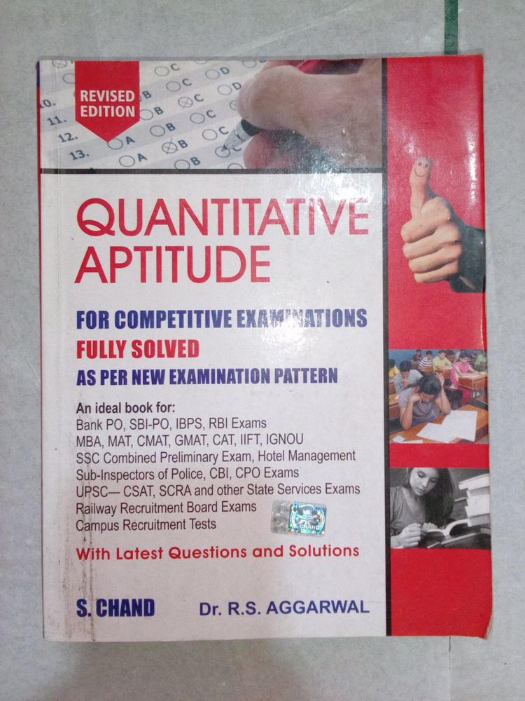 Quantitative Aptitude By R S Aggrawal