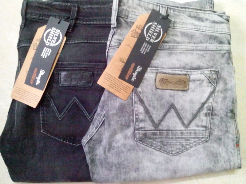 Wrangler Silver Shield Jeans Combo