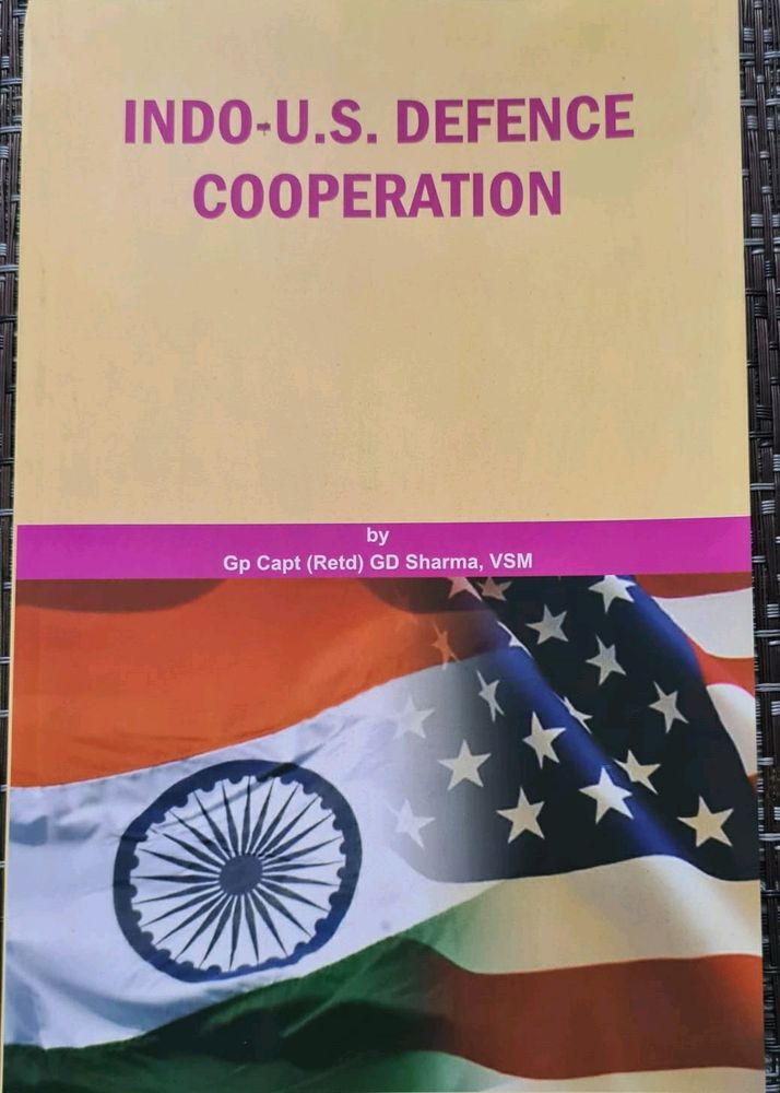 Book 'Indo-U.S. Defence Cooperation' - Capt Sharma