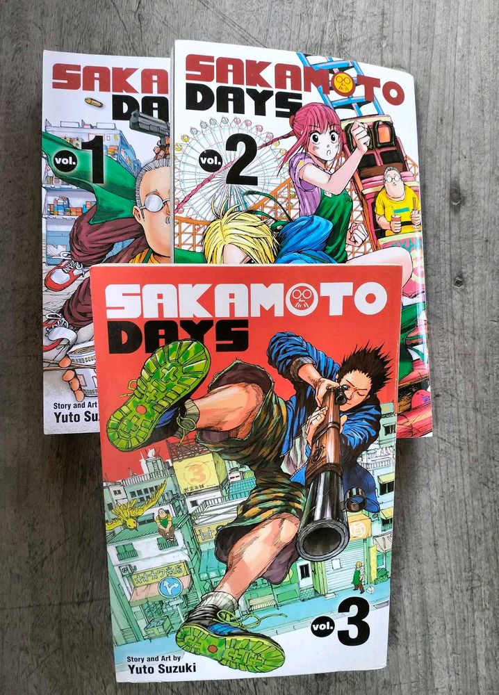 Sakamoto Days 1-3 - Manga, Comic, Books