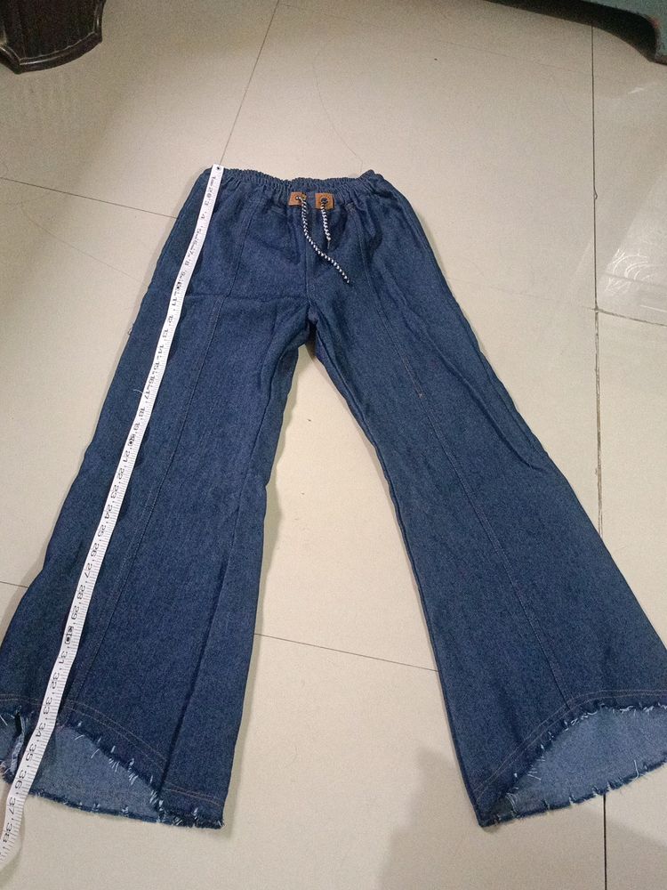 High Low Trendy Women Jeans