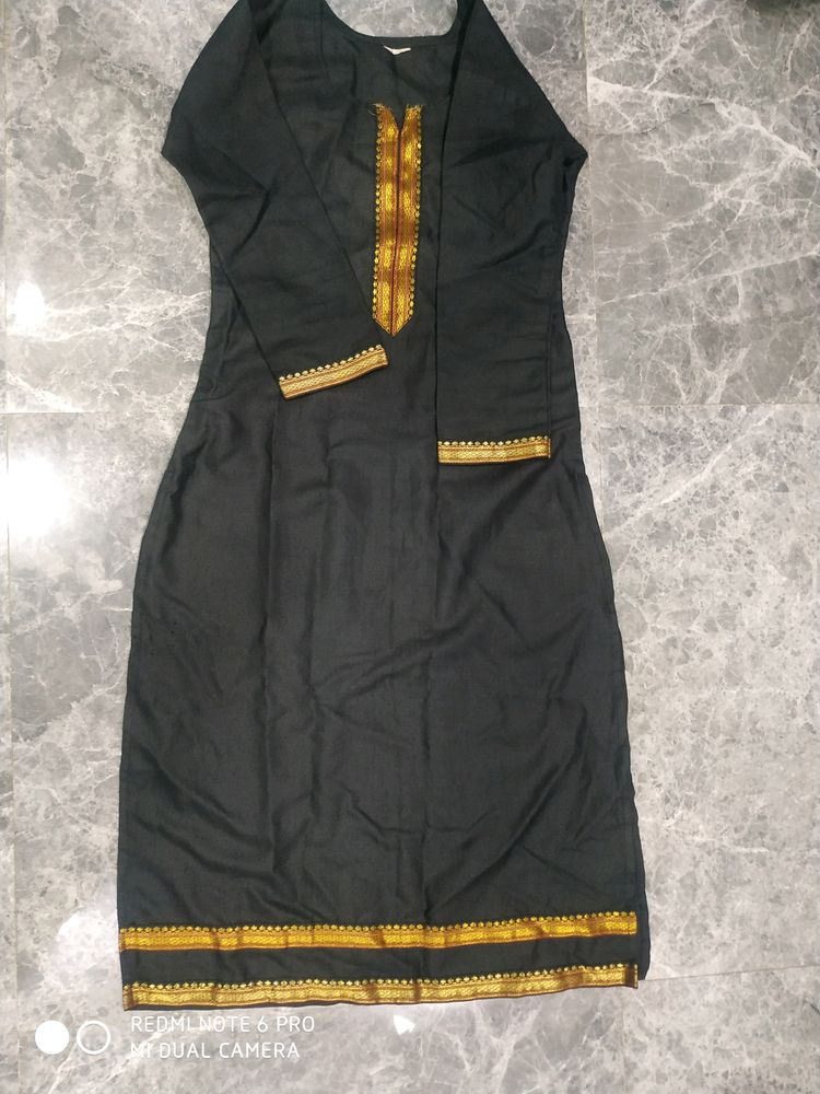 Beautiful Black Kurti