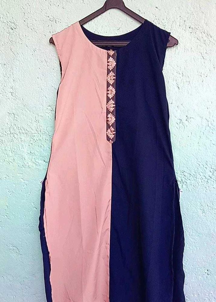 Two Coloured Kurti