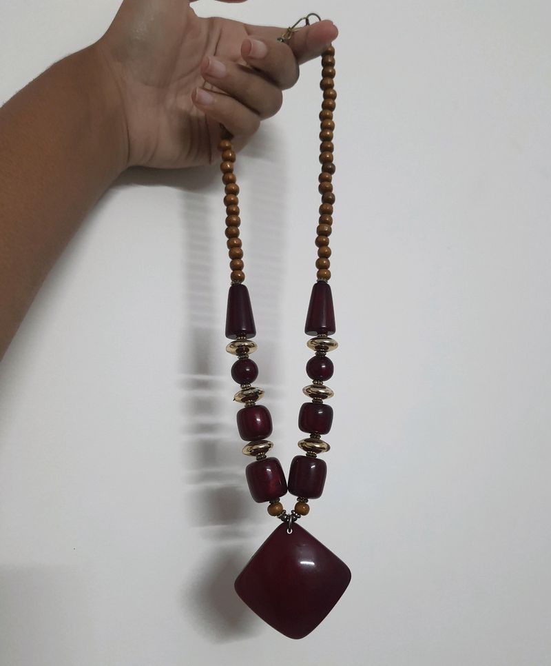 Bohemian Vintage Necklace | Y2k Beaded