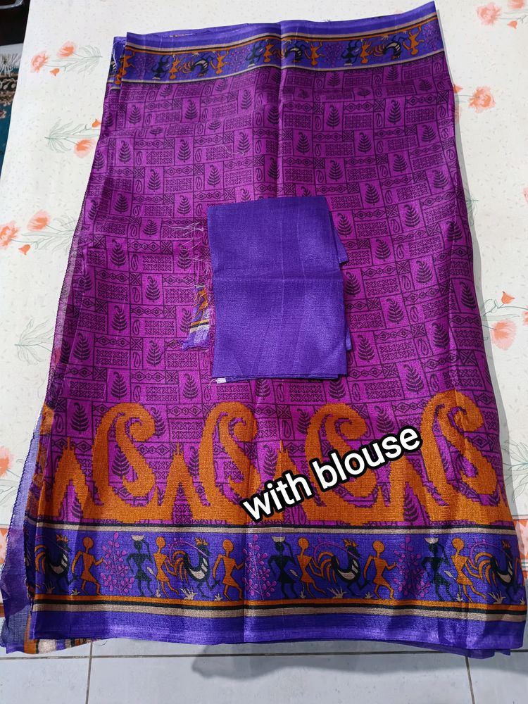 Chanderi Saree