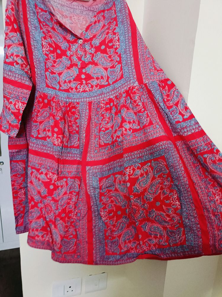 Tunic With Print All Over From Melange
