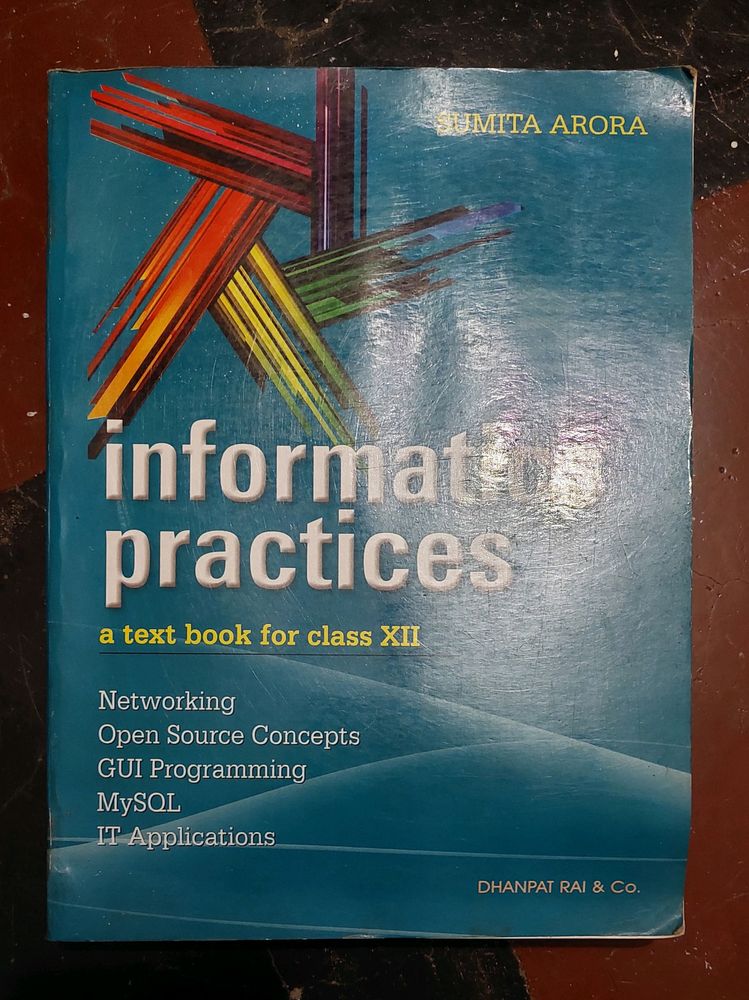 Textbook For Class 12 - Informatics Practices