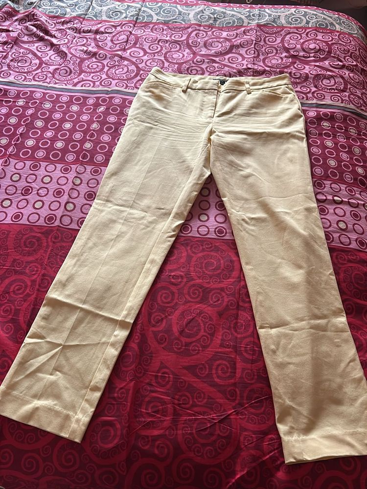 Yellow Trouser Pants From USA