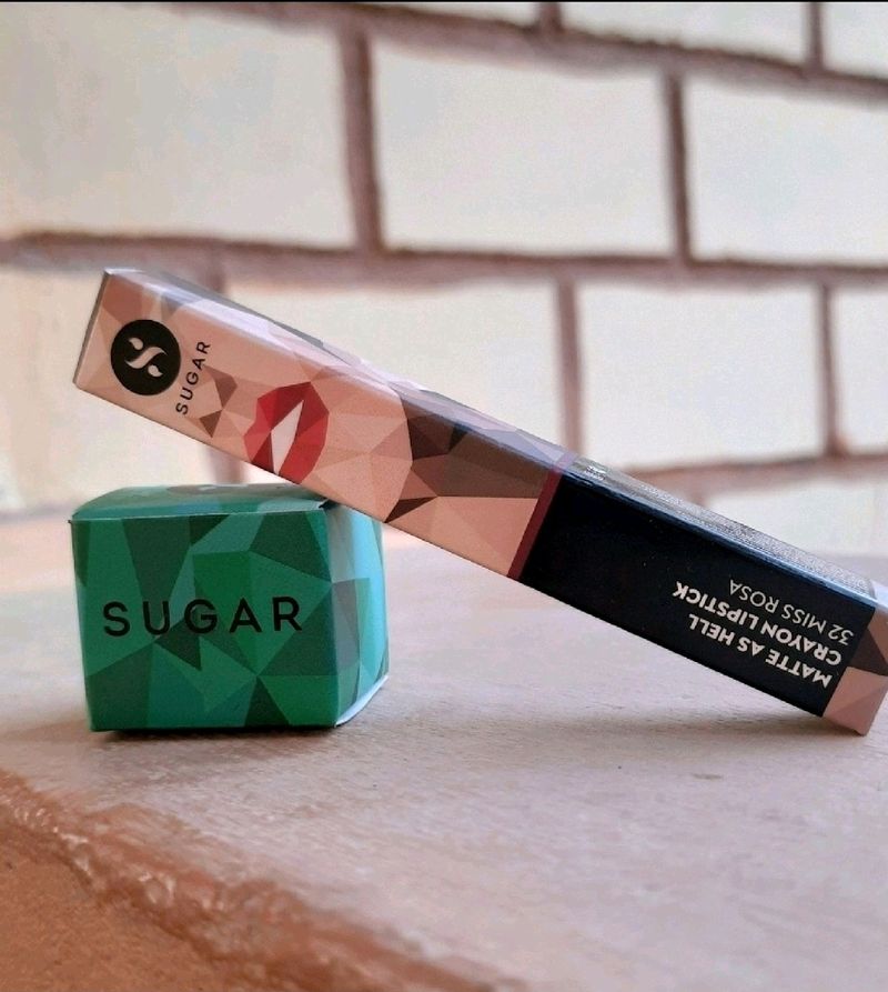 Sugar Matte As Hell Crayon Lipstick