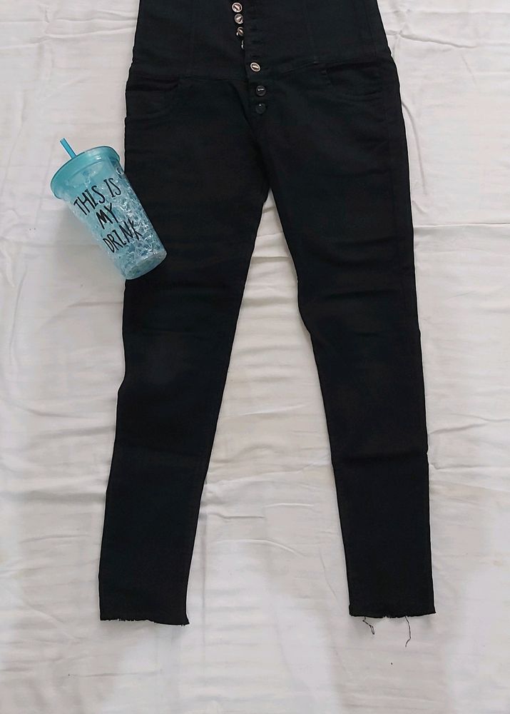 Black Skinny High Waist Jeans