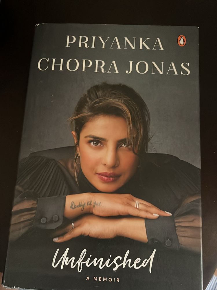 Priyanka Chopra memoir titled Unfinished