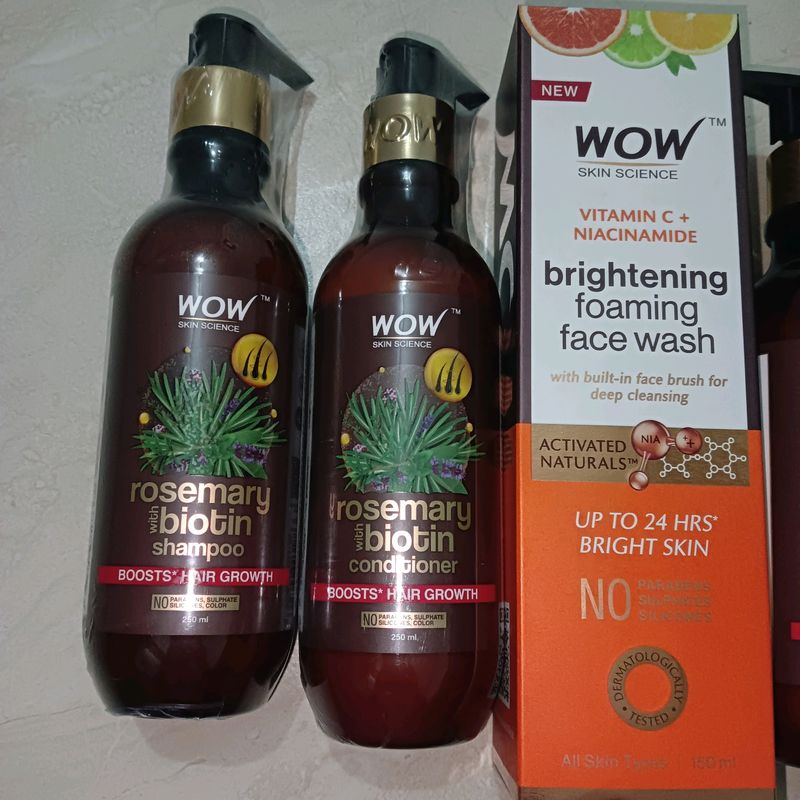 Wow Skin Science Haircare And Face Wash