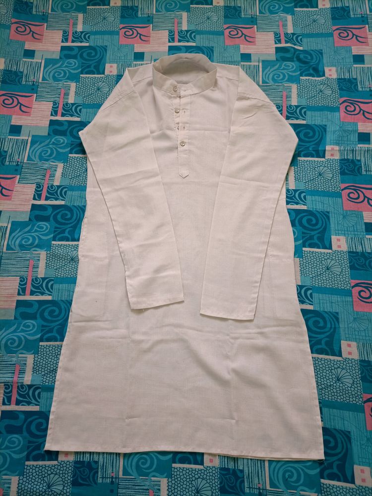 White Kurti for men