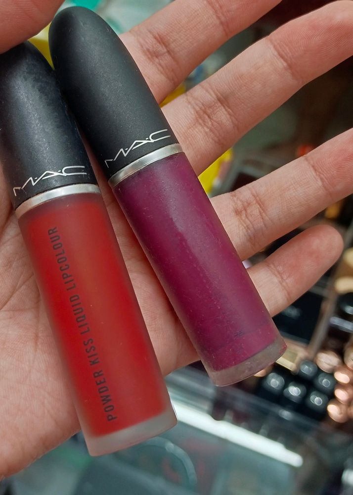 Mac Powder Kiss Liquid Lip Colours