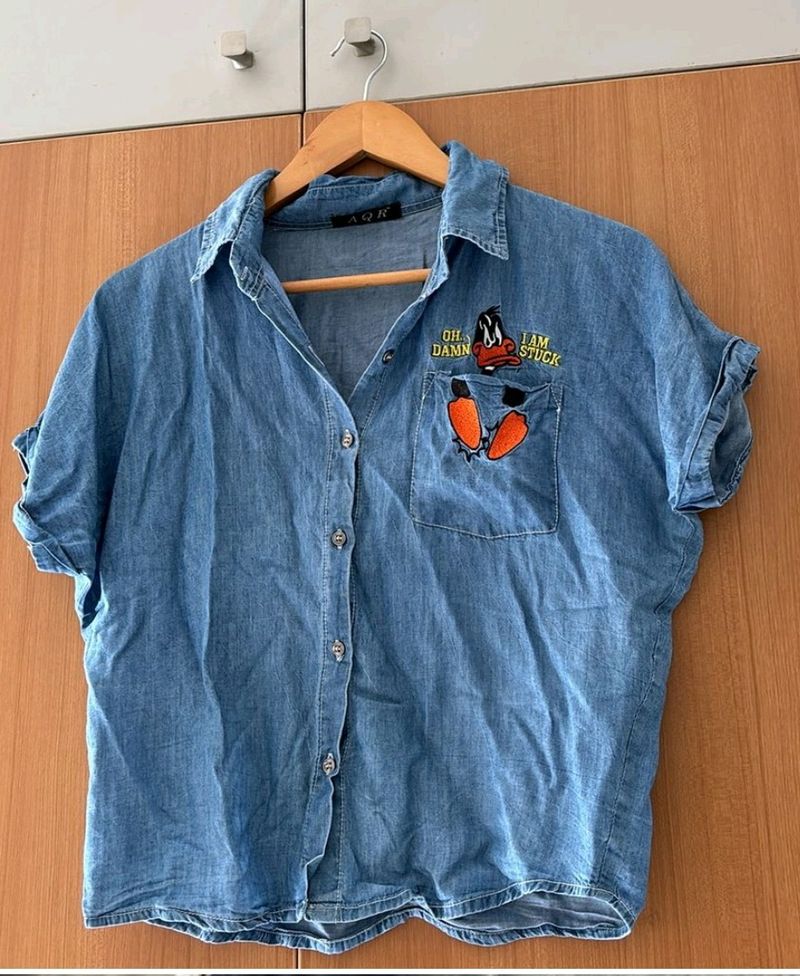 Denim Blue Shirt