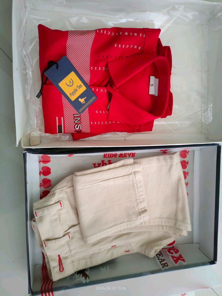 Kids Shirt Pant 4-5 Years